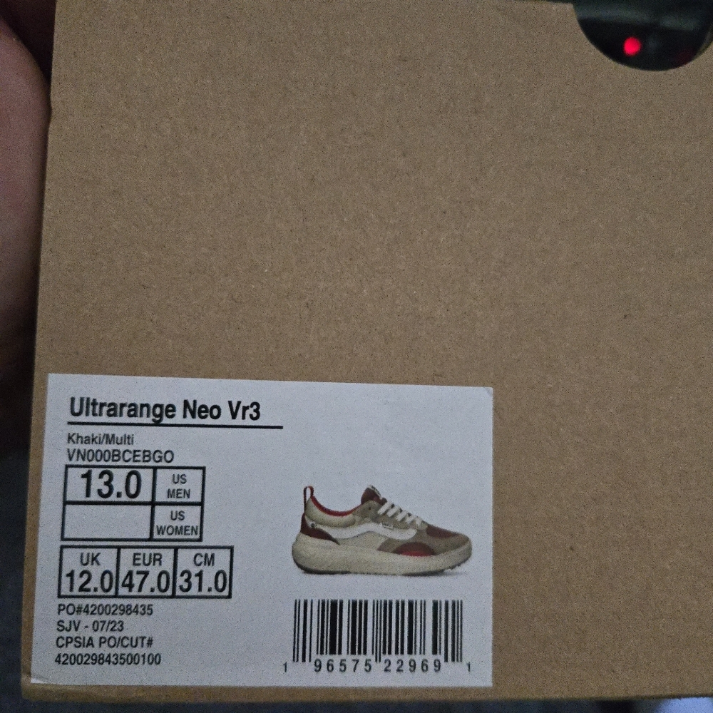 Vans Ultrarange Neo Vr3 Men Size 13 Vr3cush Khaki Multicolor 032026 - Picture 8 of 8